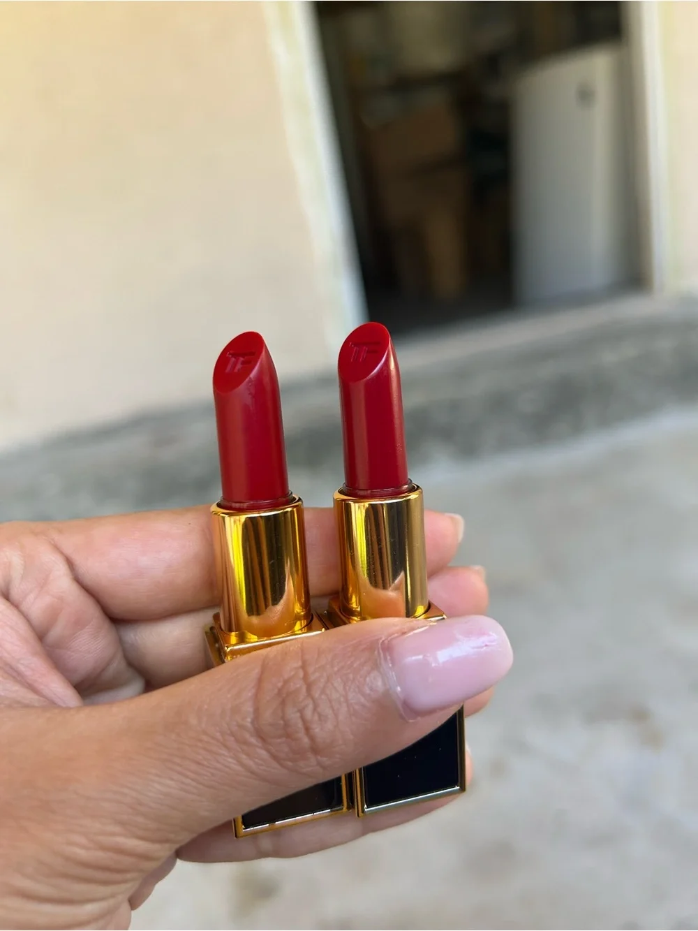 Tom Ford Lipstick Duo - Vibrant True Red